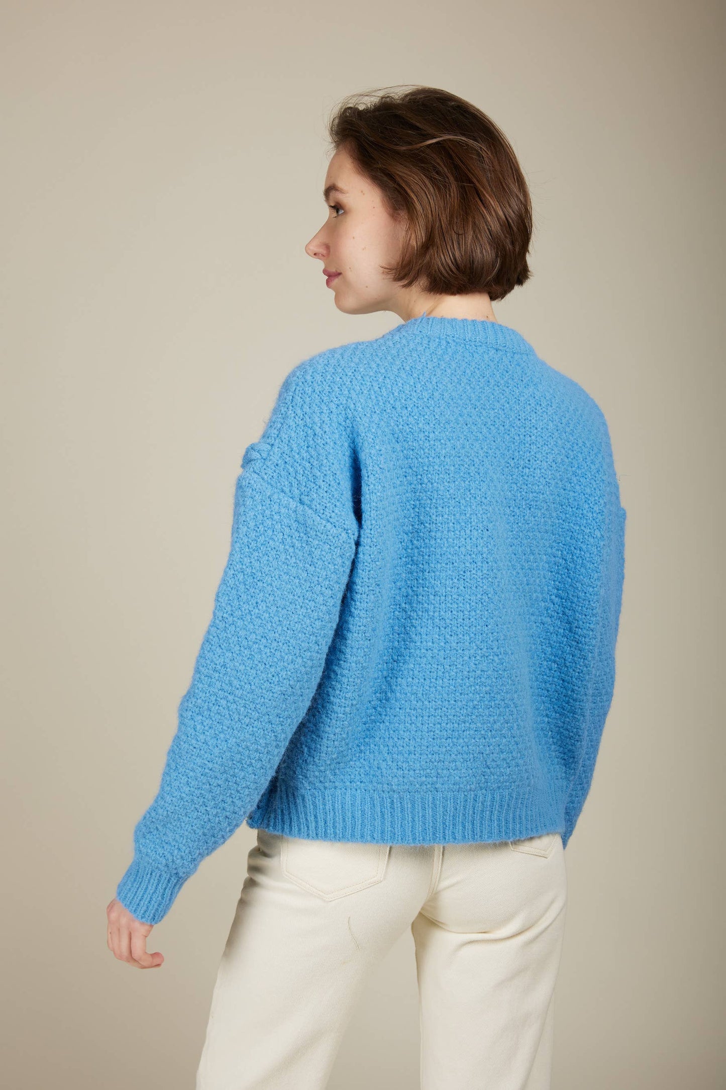 Andy & Lucy - POMME - Mohair cable sweater